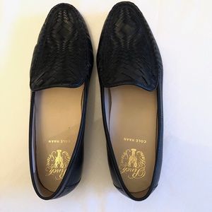 Cole Haan loafers, black, size 9B